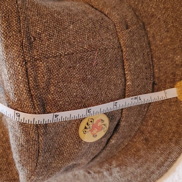 Jonathon Richards Vintage Donegal Tweed 100% Wool Fedora Sz. L Hat Ireland - Picture 14 of 14